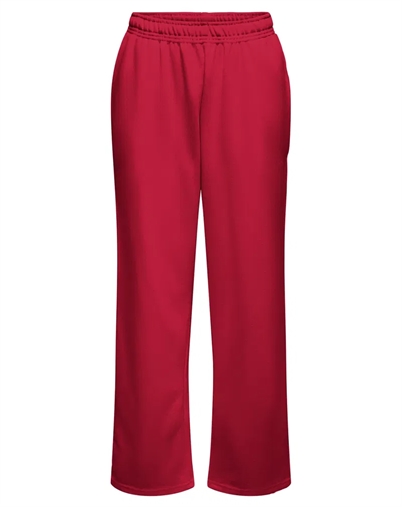 Only - Daze Straight Sweat Bukser - Racing Red